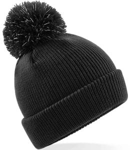 Beechfield Kids Reflective Bobble Beanie # B406J