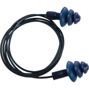 PORTWEST Detectable TPR Corded Ear Plugs (50 Pairs) # EP07