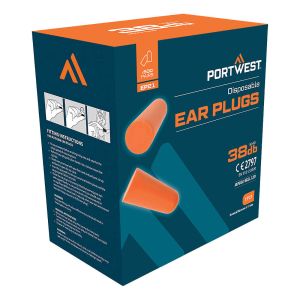 PORTWEST Ear Plug Dispenser Refill Pack (500 Pairs) # EP21