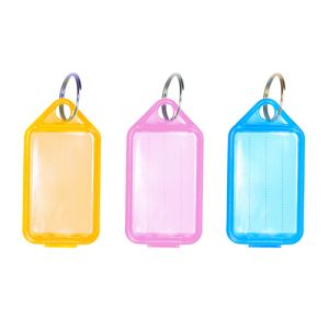 Coloured Key Tags Pack Of 6 # TCKT