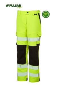PULSAR® LIFE Men's HV Yellow Stretch Combat Trouser # LFE921