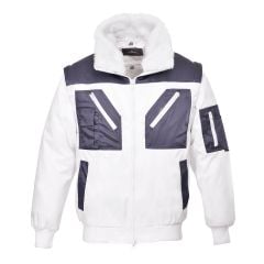 Two Tone Pilot Jacket # PPJ20