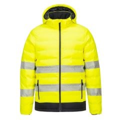 Hi-Vis Ultrasonic Heated Tunnel Jacket # S548