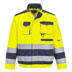 Lille Hi-Vis Contrast Bomber Jacket # TX50