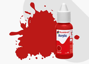 Humbrol Acrylic Dropper Bottle Range