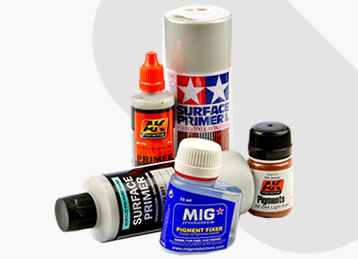 Pigments Washes Primers etc